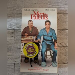 Meet the Parents VHS Tape
